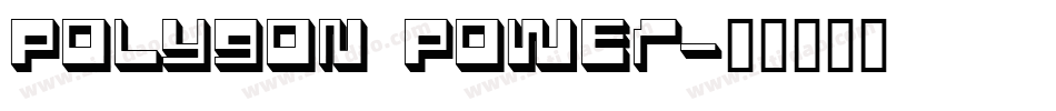 Polygon Power字体转换